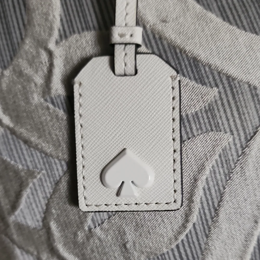 Kate Spade Optic White Cameron Satchel Normcore Neutral Rare Vintage Minimalist - Picture 2 of 10